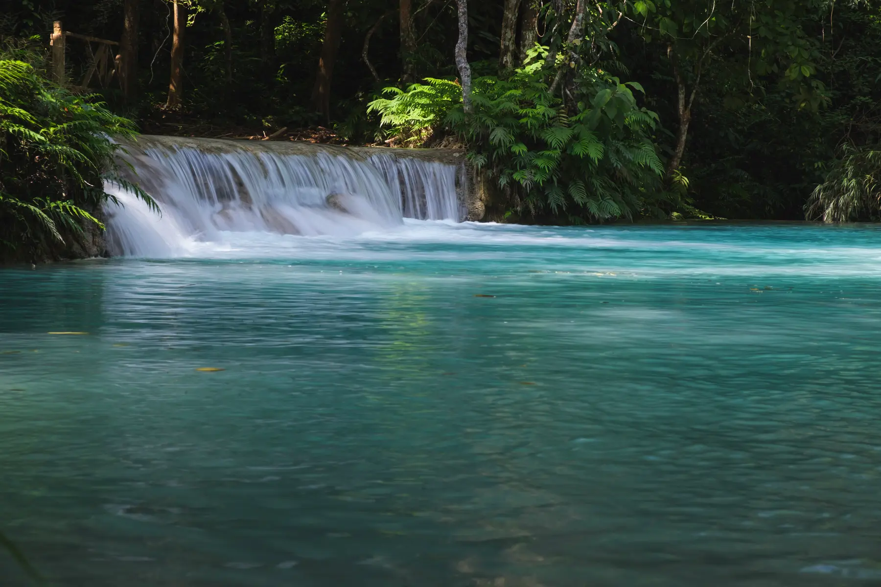 Waterfalls in Laos, photograph 1