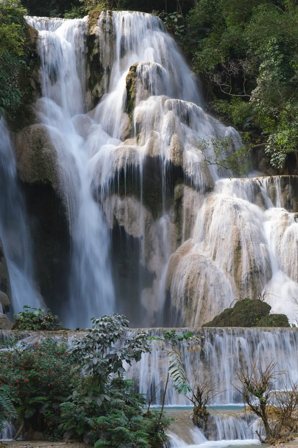 Waterfalls in Laos, photograph 2